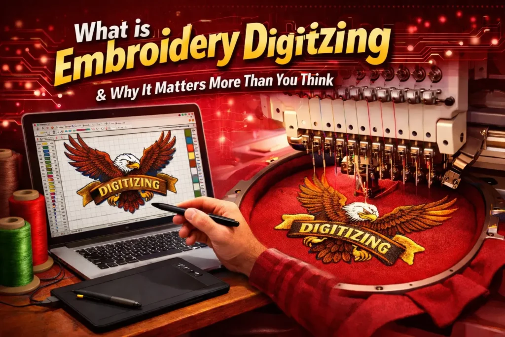 What is Embroidery Digitizing?