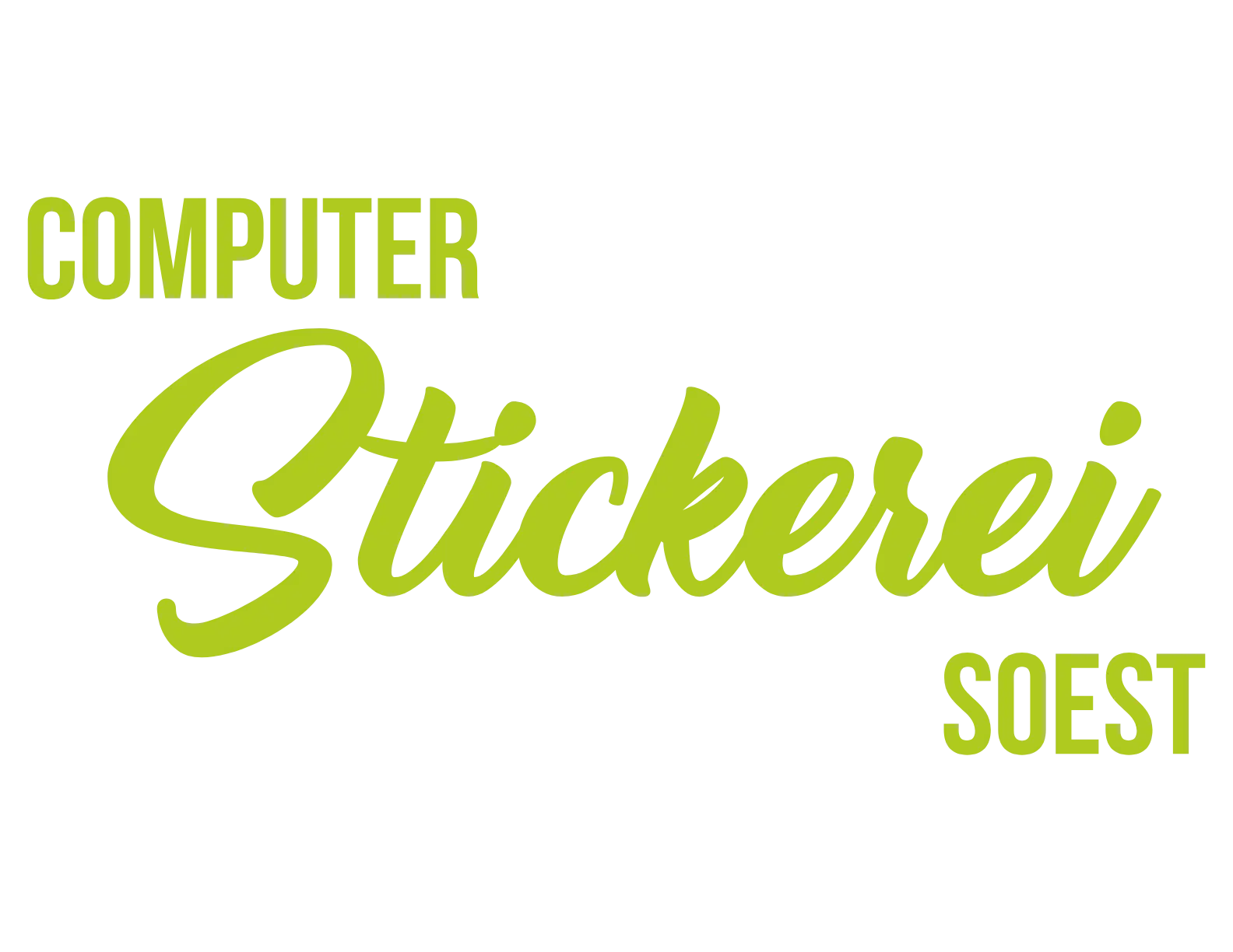 Computer Stickerei